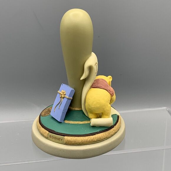 Disney 1996 Brown Bag Cookie Art Stamp Winnie the Pooh Dear Santa Christmas Gift - Picture 4 of 9